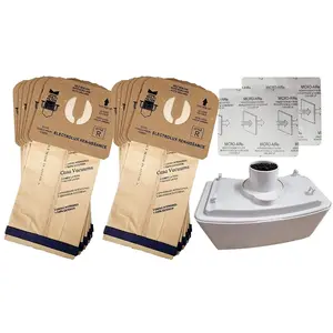 Casa Vacuums 12 +1 Pk Style R replacement Aerus Electrolux Guardian Bag & HEPA Filter Kit for models C154A C154B C154C C154D C154E C154F 9000 LUX 8000 9000 Epic 8000 C134A C134B C134C C134D C134E C134