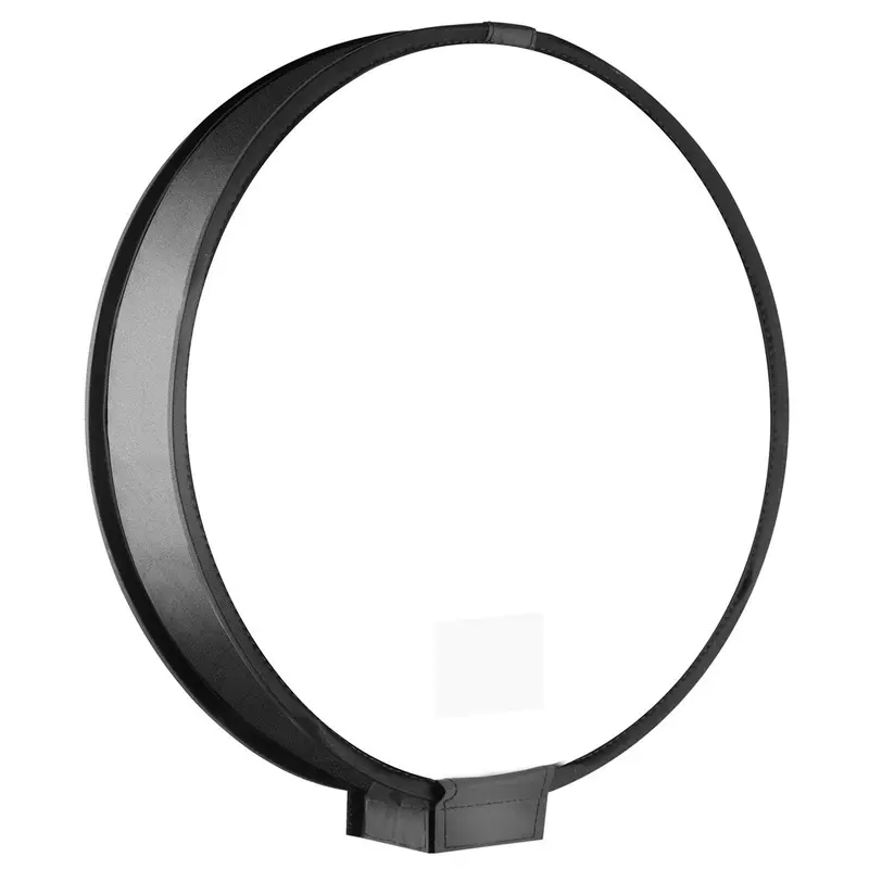 40cm Round Fabric Light Diffuser - Foldable, Portable Universal Speedlight Softbox with Elastic Band (150g), Car Exterior Decoration Accessory for Creating Even Density Exposures, Create Exposures Of Even Density