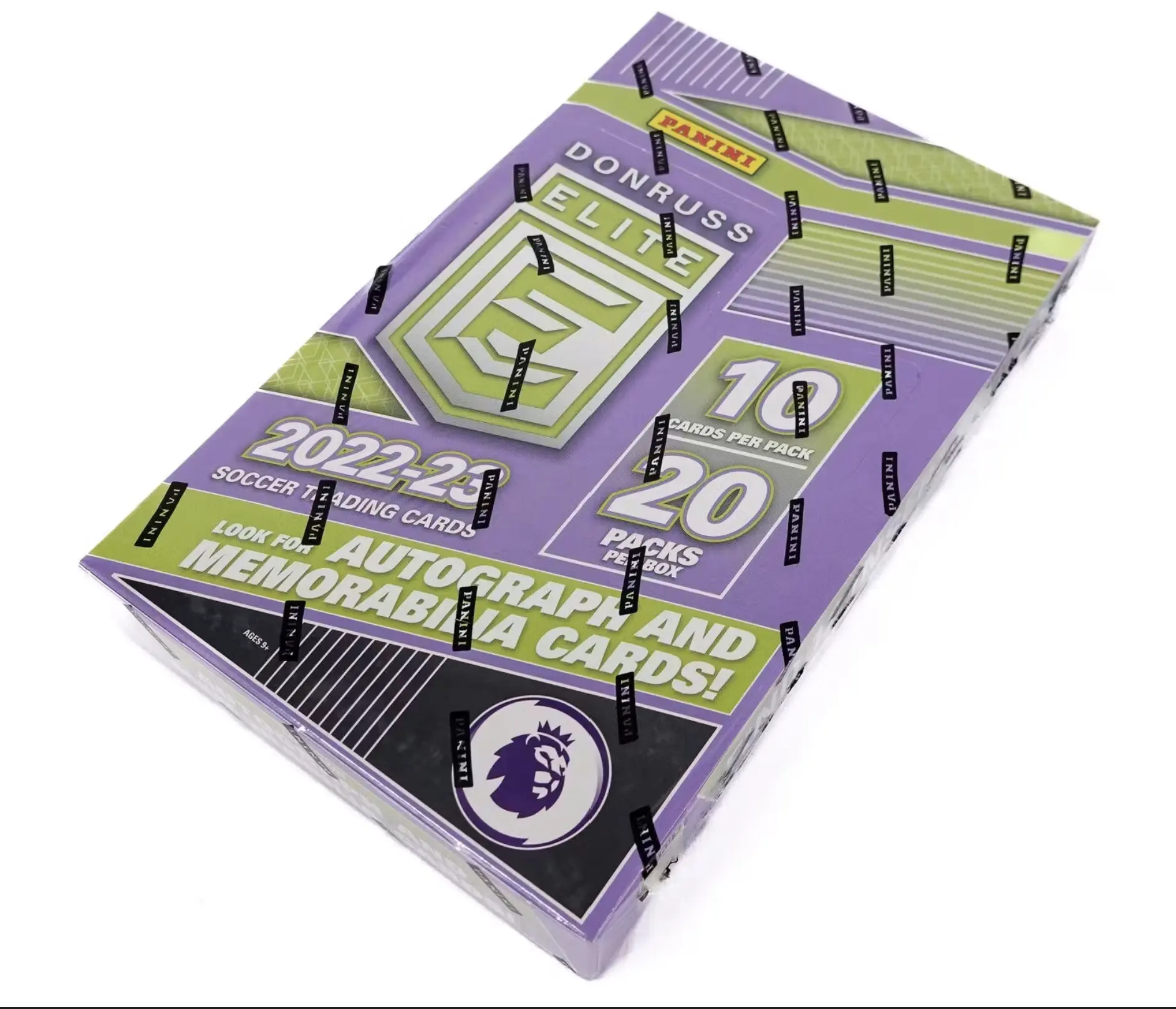 2022 - 23 Donruss Elite Premier League Soccer EPL - 20 Packs / 10 Cards per Pack, 3 #'d, Look for Auto and Mem - Shipped Sealed or Ripped and Shipped