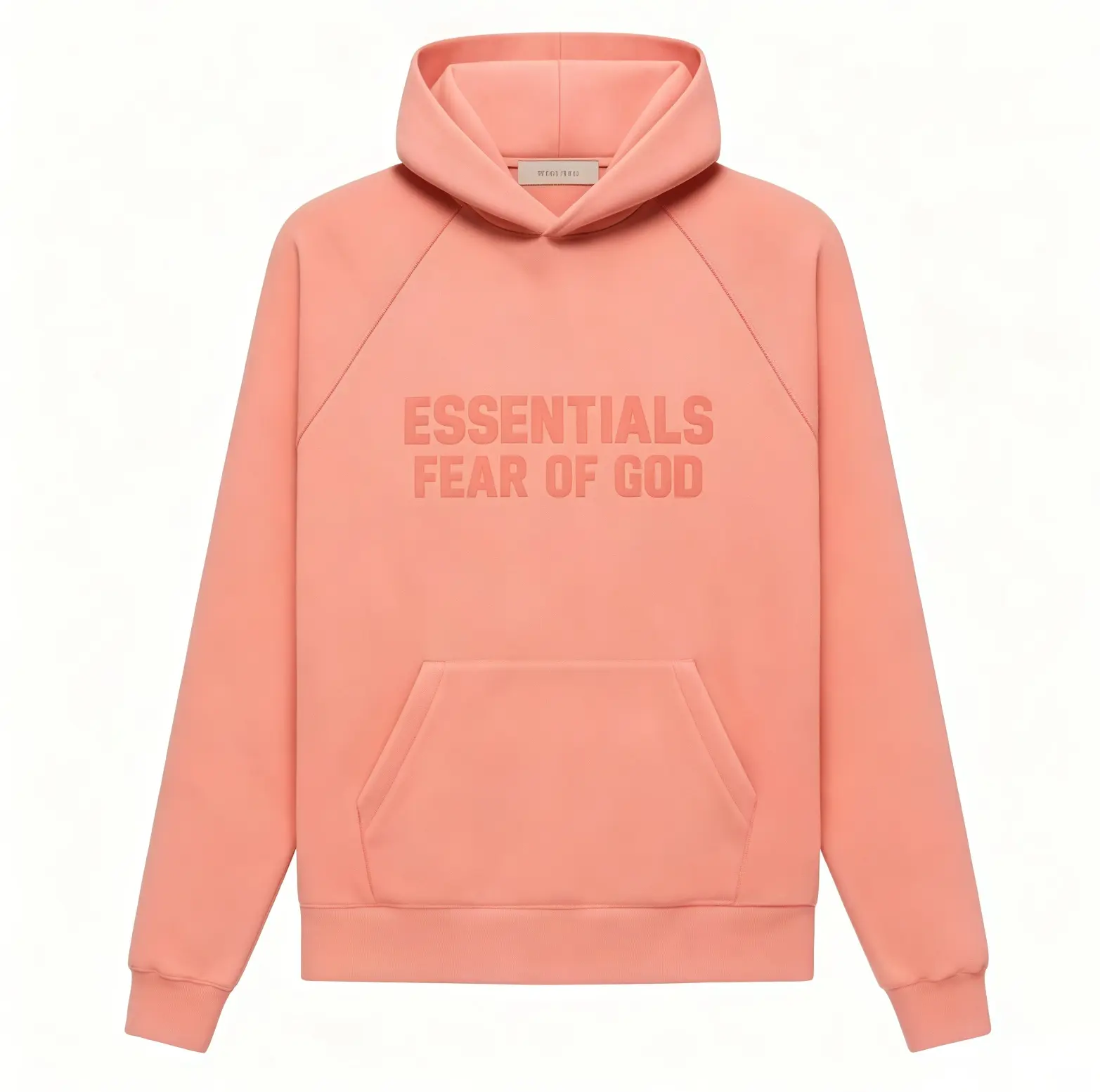 Fear of God Essentials Hoodie 'Coral' Fear of God Essentials Hoodie 'Coral'