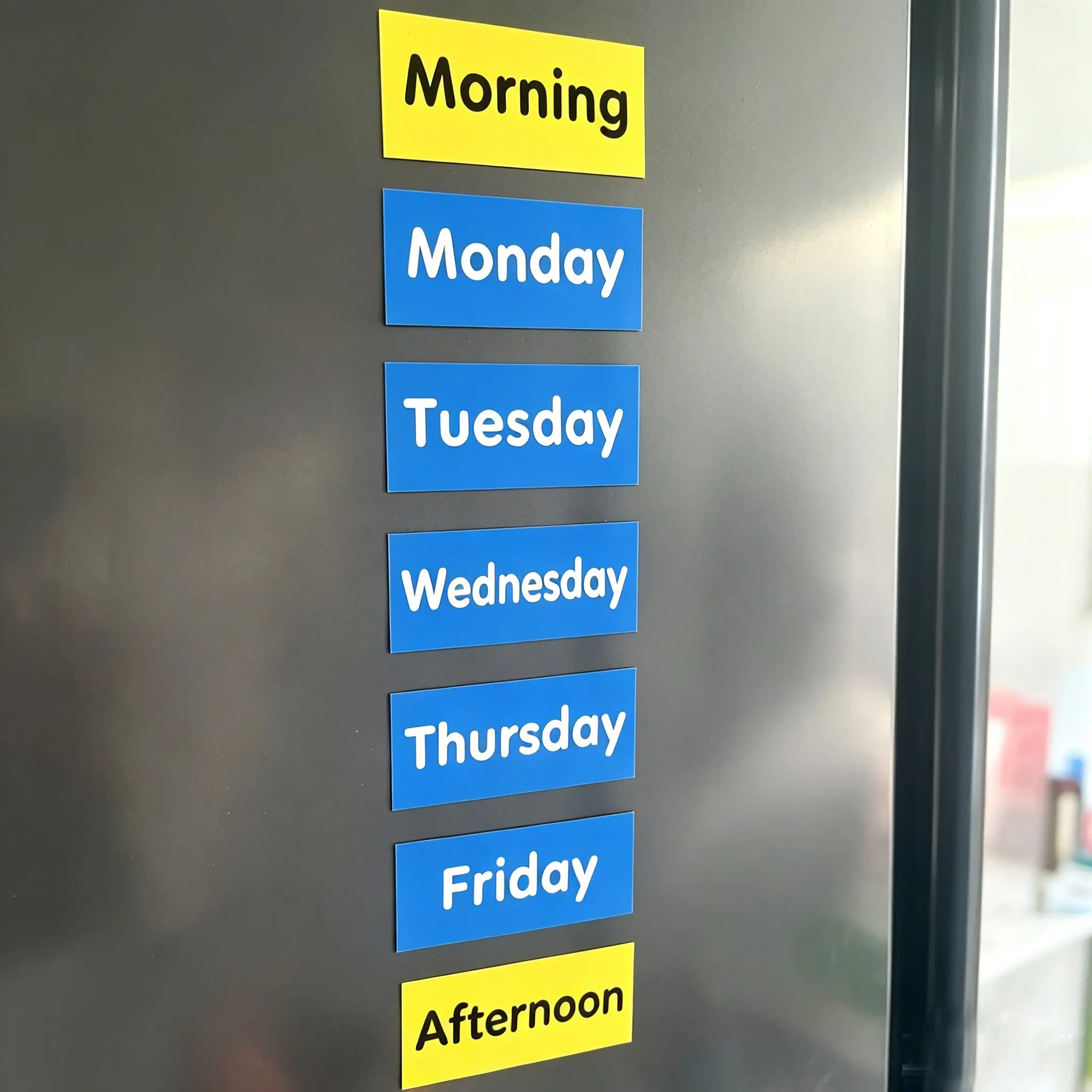 Magnetic Subject Stickers for Students, Soft Magnetic Course Labels, Weekly Schedule Organizers, Discipline Classification Storage Stickers