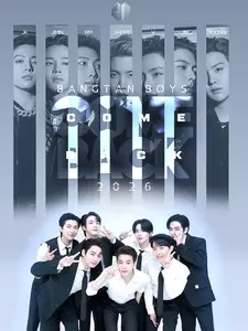 OT7 Comeback 2026 Inspired Poster Art Print, Seven Member Idol Group Design, Modern K Pop Era Aesthetic Artwork, Concert Return Theme Wall Decor, Meaningful Fan Collectible Gift