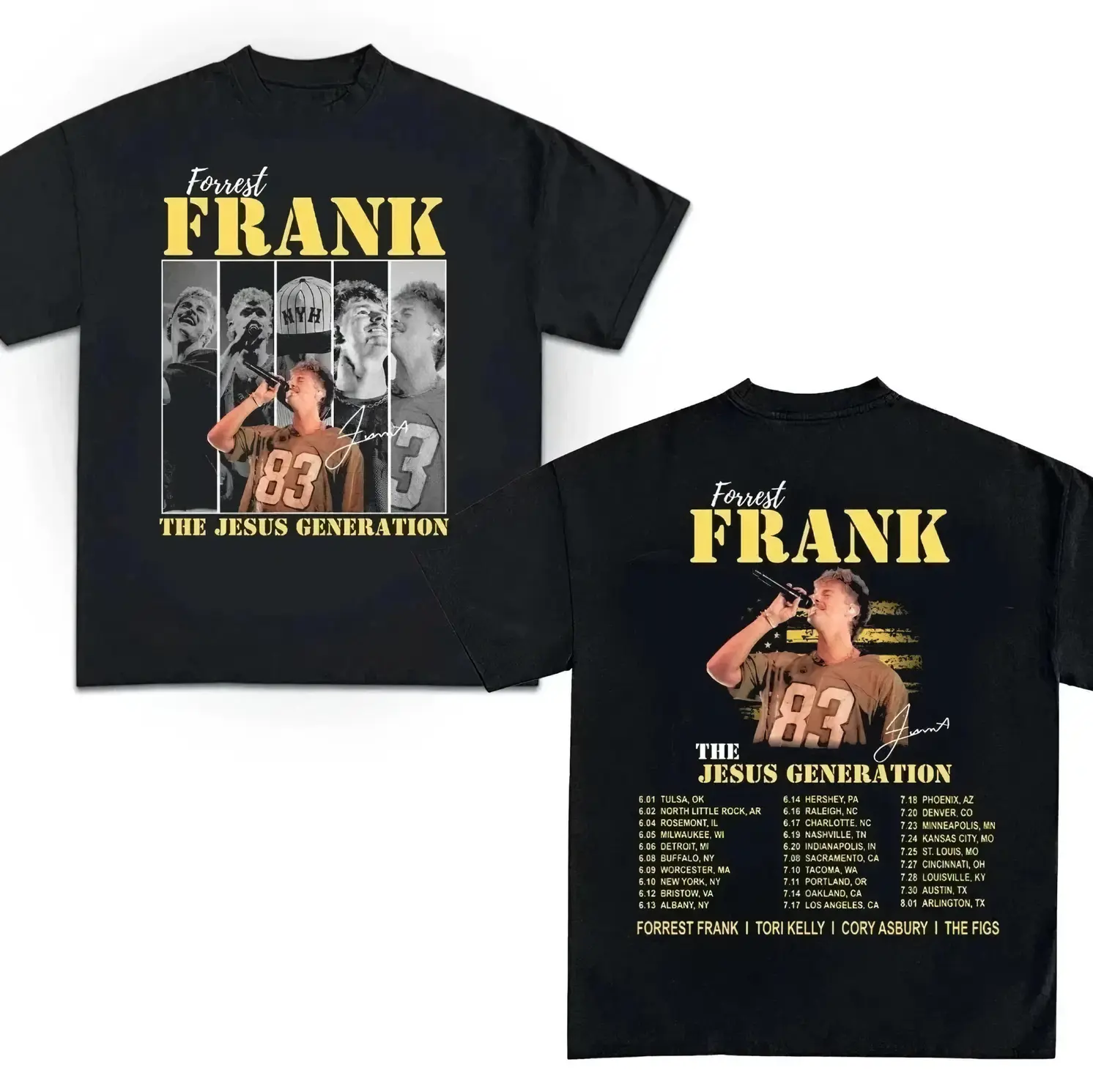 Vintage Forrest Frank Tour Concert 2026 Shirt, Music Pop Surfaces Shirt, Music Tour 2026 Shirt, World Tour 2026 Shirt, Gift For Fan.