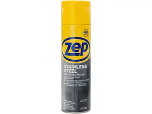 Stainless Steel Polish, 14 oz Aerosol Spray ZUSSTL14EA