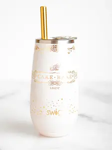 Cake Bake Shop Swig Stemless Champagne Flute