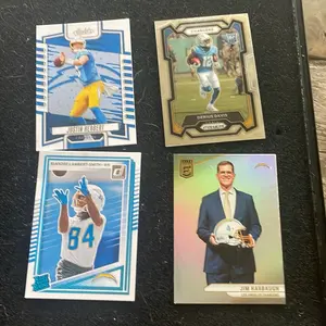 Los Angeles Chargers 4-Card Mystery Pack
