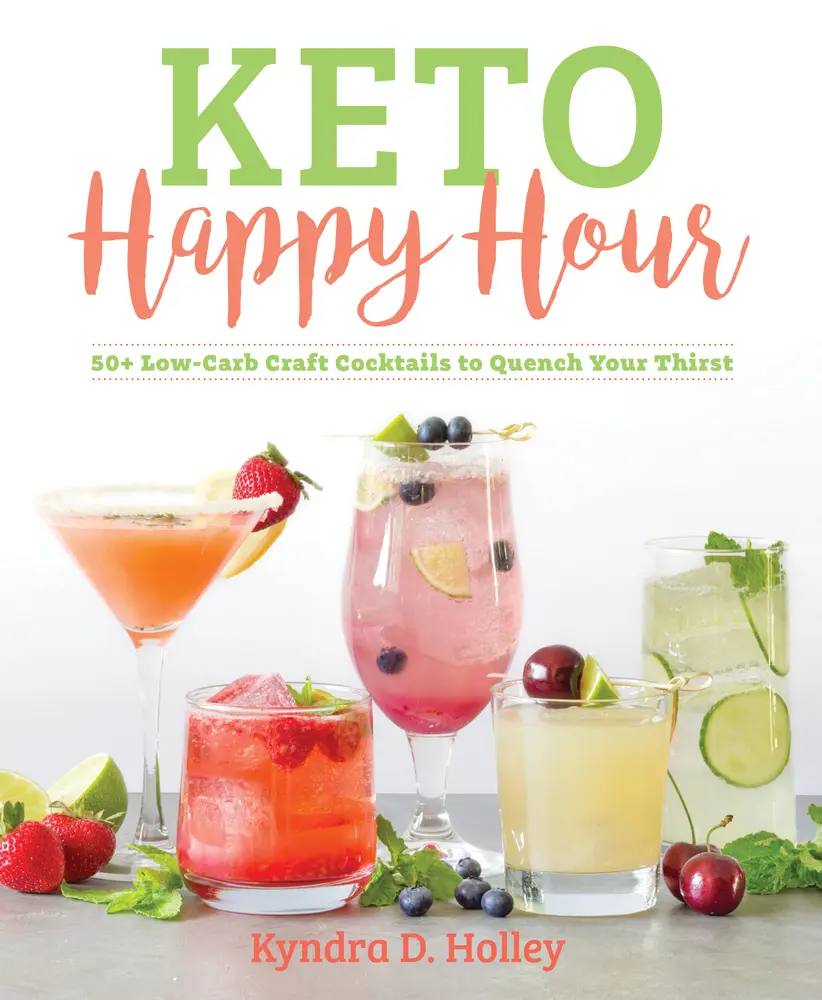USED Book - Keto Happy Hour: 50+ Low-Carb Craft Cocktails to Quench Your Thirst by Holley, Kyndra (Paperback) - english