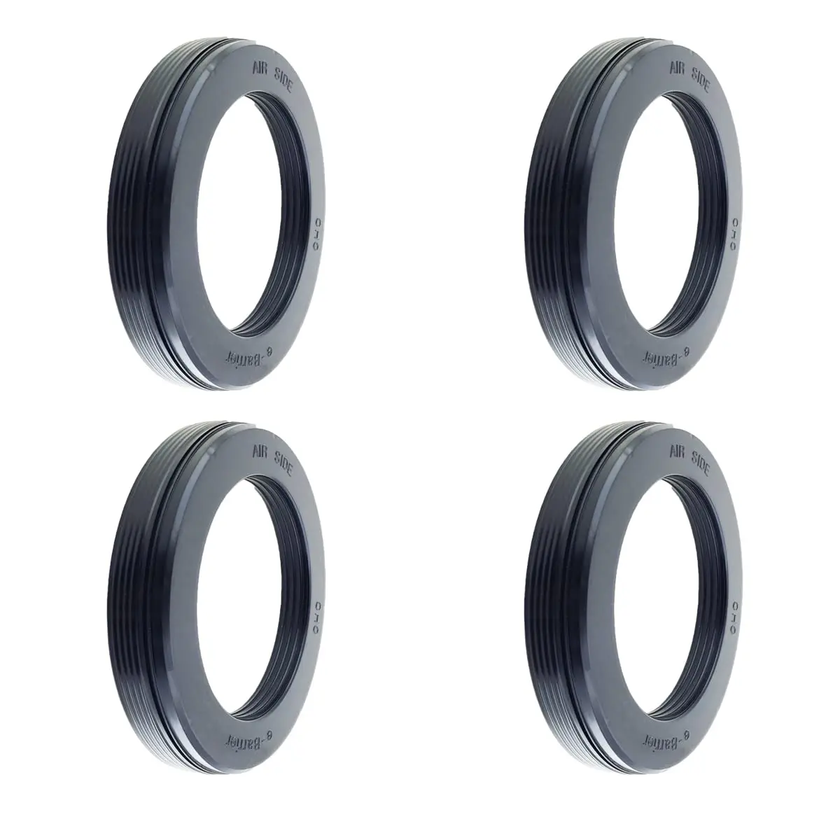 4 Pack of TORQUE High Performance Wheel Seal Trailer (Replaces Stemco 373-0143 SKF 42626 46300 46305 Timken K154146) Replacement for Freightliner Kenworth Peterbilt Volvo Trucks (4 x TR0143)