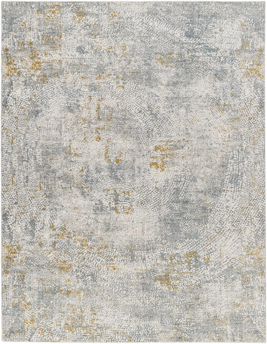Livabliss DRE2320-53RD 5 ft. 3 in. Dresden Machine Woven Polyester Round Area Rug