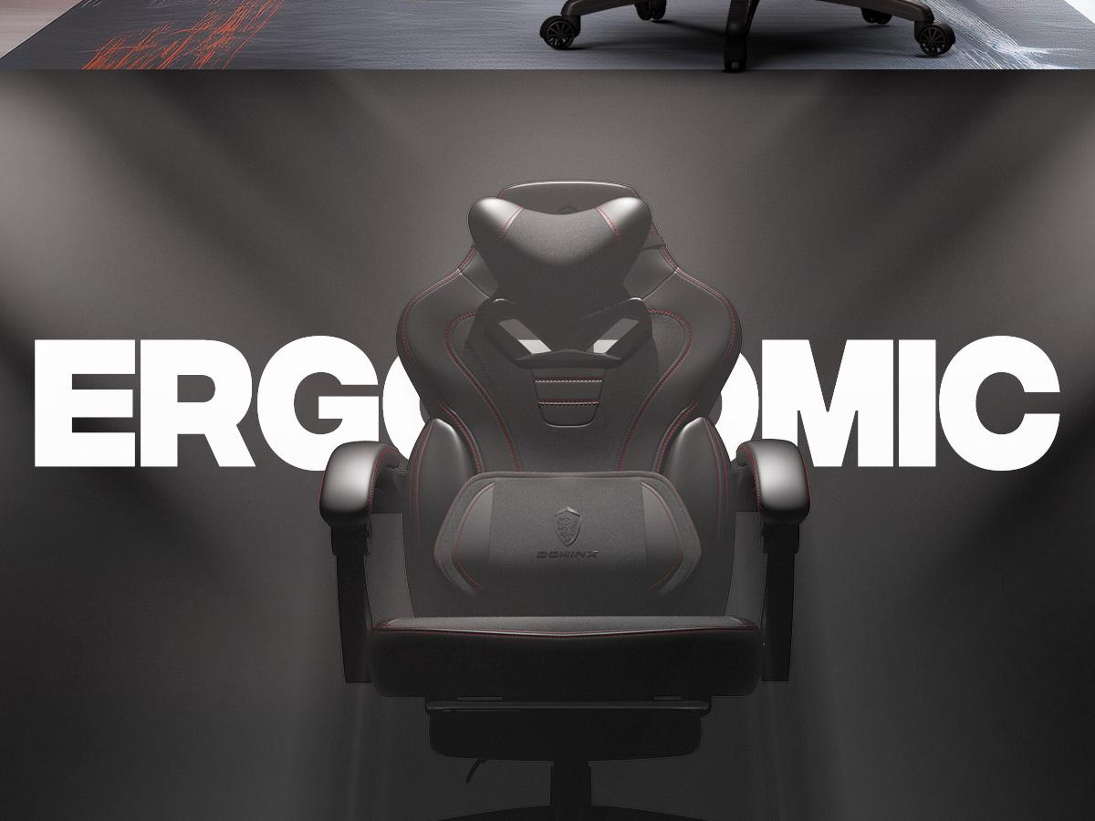 Dowinx Fabric Gaming Chair with Footrest,Big and Tall Game Chair for Heavy People, Gamer Chair with Massage Lumbar Support,Ergonomic Computer Gaming Chair for Adults Dowinx Fabric Gaming Chair with Footrest,Big and Tall Game Chair for Heavy People, Gamer Chair with Massage Lumbar Support,Ergonomic Computer Gaming Chair for Adults