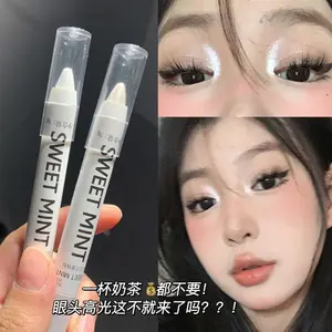 608 Flat for Sweetmint Crouching Silkworm Highlight Stick 604 Eye Head Brightening Pearl Flash Matte White Eye Shadow Stick