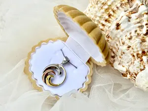 Hawaiian Wave Necklace – Sterling Silver Pendant With Rhodium Plated Chain Gift