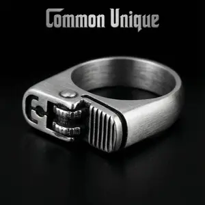 Classic Ignition Style Ring |   Edgy Street Accessory |   Sizes 8-13