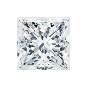 2.77CT Princess Cut Diamond IGI Certified G VS2 Near-Colorless Eye-Clean Sparkling Engagement Ring
