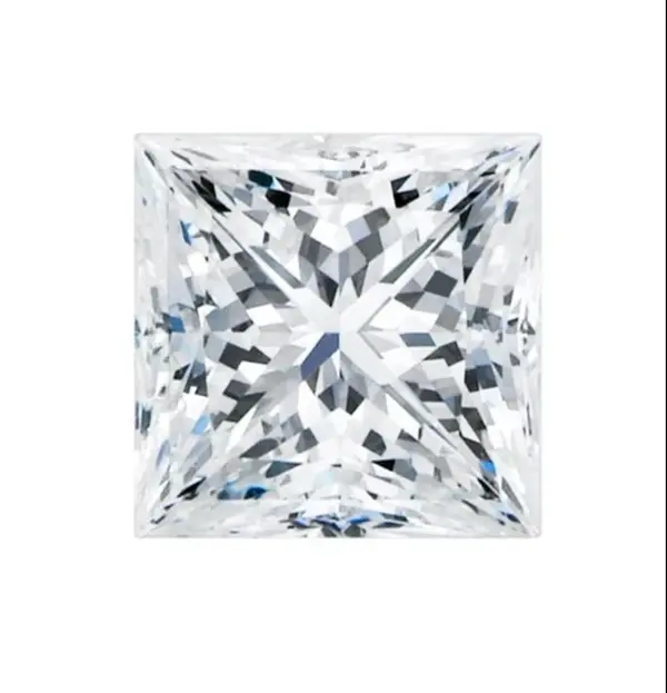 2.77CT Princess Cut Diamond IGI Certified G VS2 Near-Colorless Eye-Clean Sparkling Engagement Ring
