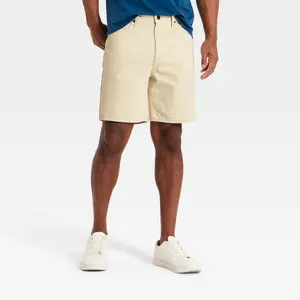 Men's 8" Jean Shorts - Goodfellow & Co™ Cream 32