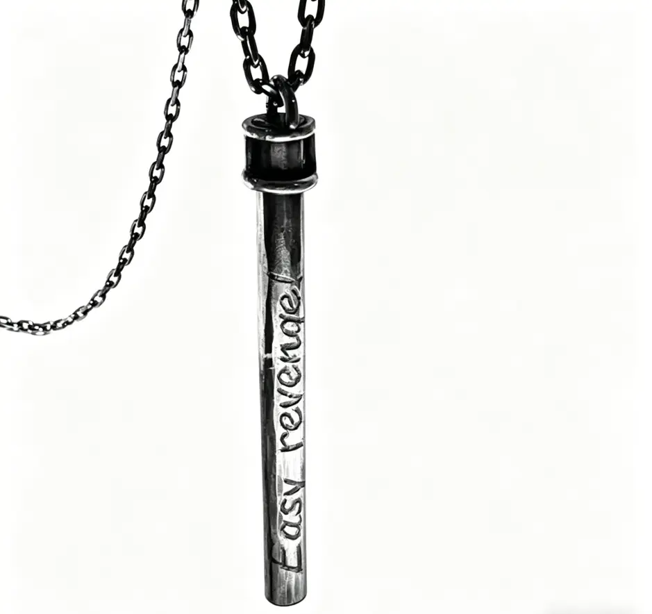 Chainsaw Man Anime Necklace for Fans | Aki Hayakawa Cigarette Pendant | Cosplay Accessory Gift for Men Women
