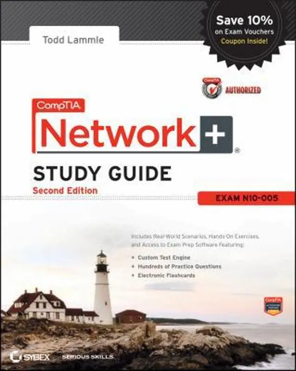 USED Book - CompTIA Network+: Exam N10-005 by Todd Lammle (Paperback) - english