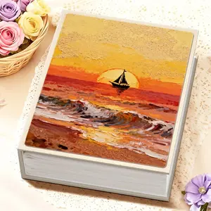 6 Inch Photo Album Holds 200 Photos, Simple Storage Book Creative Insert Style, Family Memory Book, Perfect Gift for Easter Halloween Thanksgiving