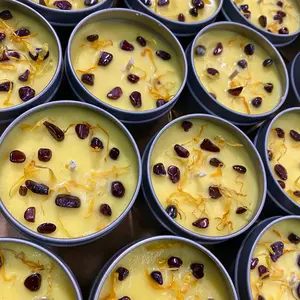 Flower Child Crystal Tin Candle