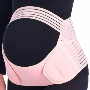 S.G Inc Maternity Belly Bands for Pregnant Women – Adjustable Belly Band for Pelvic & Back Pain – Ideal Pregnancy Belt for All Stages of Gestation – Pregnancy Must Haves for To Be Moms (Pink, M)