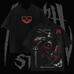 Vintage Chrono Quantum Ranger Washed Graphic Cotton Shirt – Retro Red Q-Rex Power Sci-Fi Streetwear T-Shirt Sweatshirt Hoodie Unisex Shirt, Power Rangers Time Force Apparel, Rangers Lover Shirt