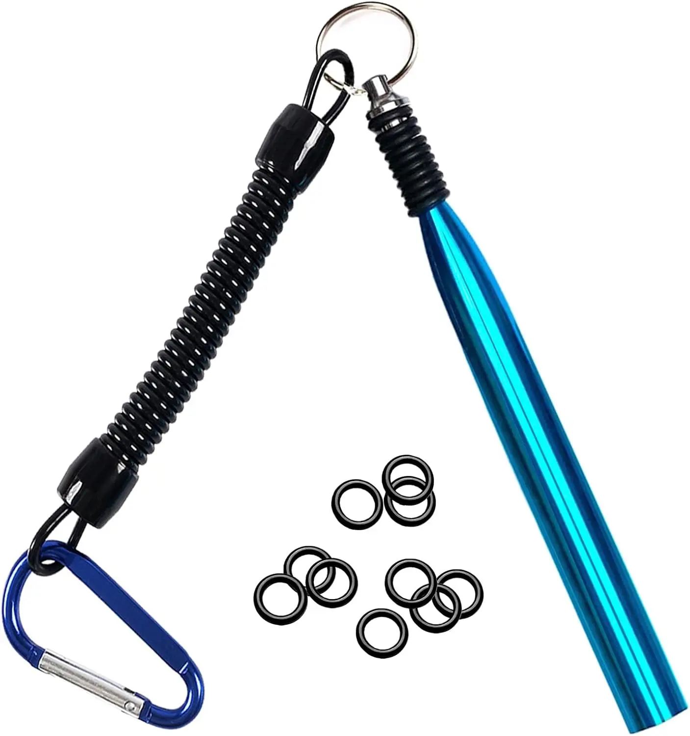 Wacky Rig Tool with Fishing O-Rings, Wacky Worm Rigging Tool Kit for ...