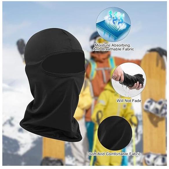 Ski Mask for Men Women, Balaclava Face Mask Men,Pooh Shiesty Mask,Full Face Mask UV Protection Outdoor Sports