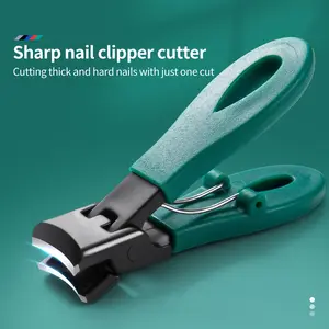 Thick Wide-Opening Splash-Proof Nail Clipper, Sharp Pedicure Manicure Tool Set, Essential Beauty Accessories for Home Use, Nail Products