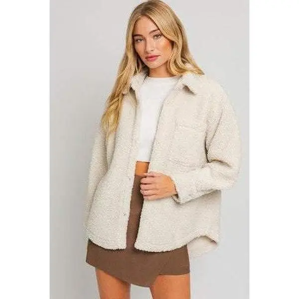 Sherpa Shacket