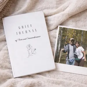 Grief Journal for Loss & Remembrance | Guided Healing Journal