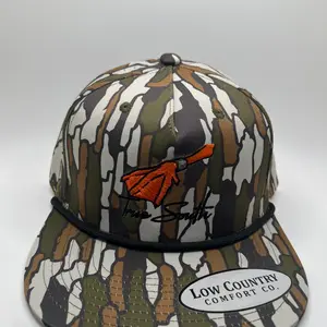 Banded Duck True South Embroidery Green/White Performance Rope Hat for Men and Women