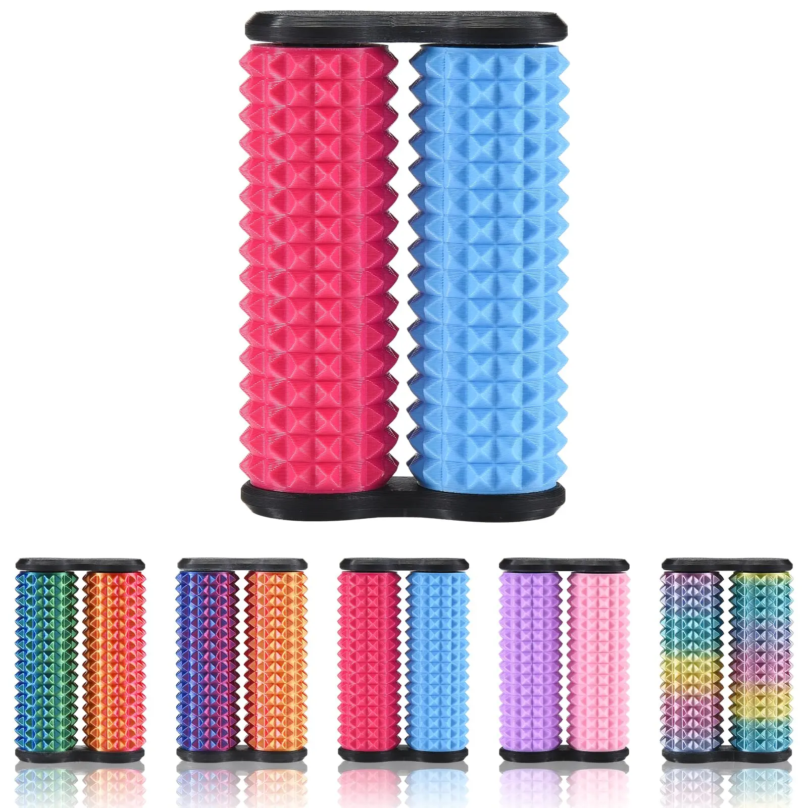 Little Ouchies Fidget 3D Printed Keychain, Sensory Toy Spinning Fidget Toys, Spiky Grippy Stim Keychain for Anxiety Relief, Stress Relief Fidget, Novelty Gifts, Stress Relieving Accessory, Stress Reliever, Fidgets For Anxiety
