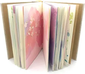 Colorful Blank Notebook, Unruled Personal Diary Journals Hardcover Writing Notepad 192 Pages 7"x5"