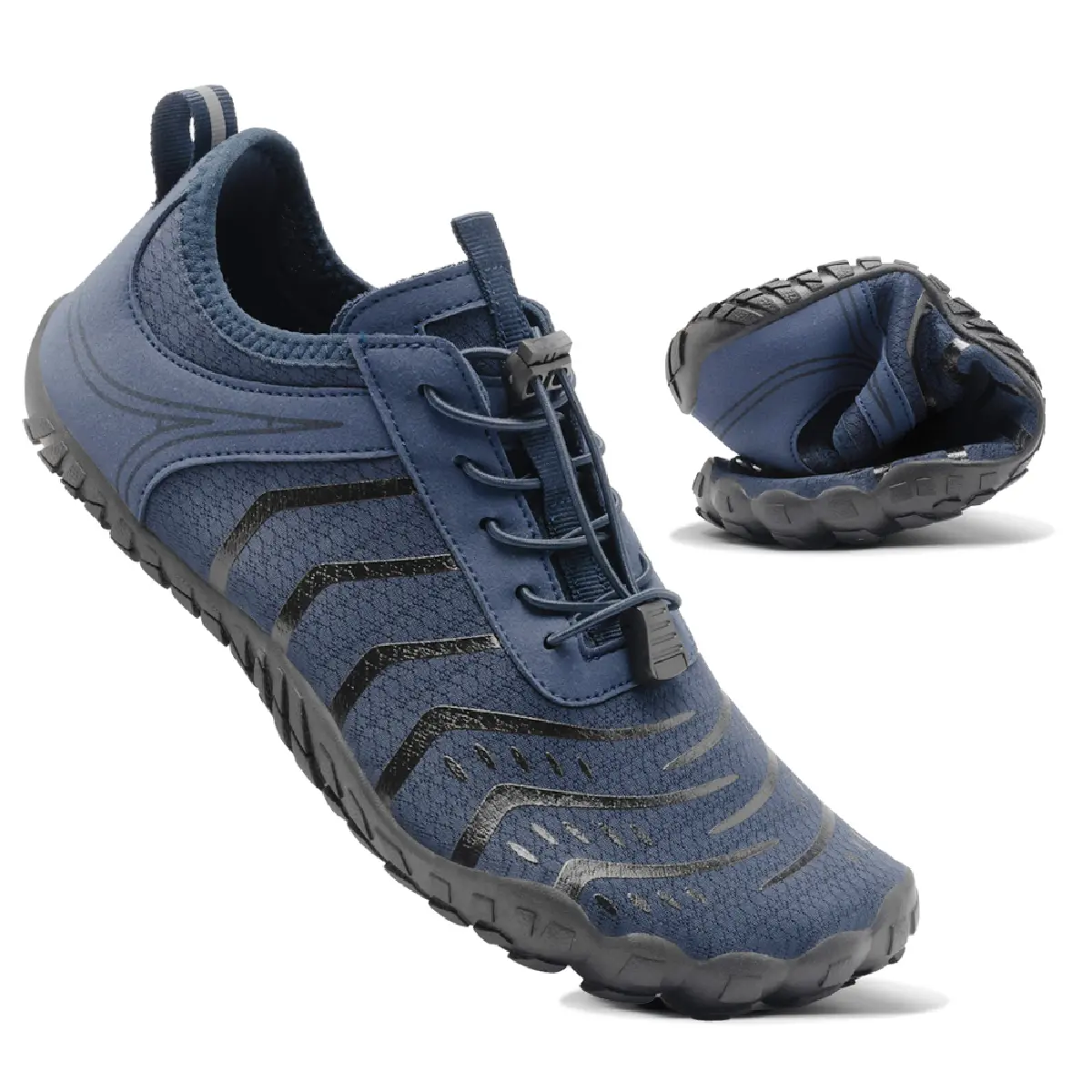 Reazuoy 2026 Hiking Barefoot Shoes for Women Wide Toe Box Sneakers Walking Women's Water Shoes for gym Training Hiking Running Zero Drop Minimalist Casual Shoes Lightweight Breathable