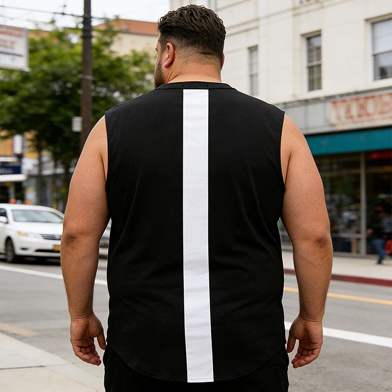3-Pack Big and Tall Men's  fitness sleeveless shirt Sports vest Top Tshirt