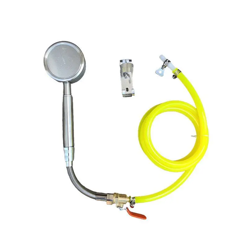 Truck Driver Portable Shower Kit | Magnetic Mount RV Camper Outdoor Washing Sprayer with Filter Head