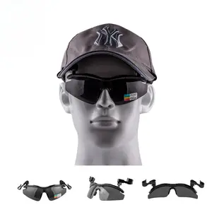 New Golf Fishing Glasses, Outdoor Polarized Sunglasses, Float Reading Dedicated, Flip-Over Hat Clip Shades, Essential for Anglers