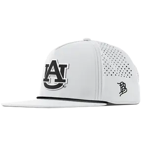 Branded Bills Auburn University Vintage Auburn Team Logo Flat 5 Panel Rope Snapback Hat Classic Baseball Cap Adjustable Fitted Hat