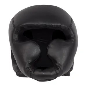 Midnight Head Guard Boxing MMA Muay Thai Training Protection