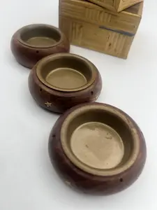 Safe Incense Charcoal Burning Holder - Charcoal Holders Fragrance Pack Scent Accessory