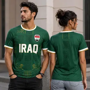 Iraqq Soccer Jersey for Men Women, Iraq Football Fan Shirt, Middle Eastern National Team Jersey Gift Tee