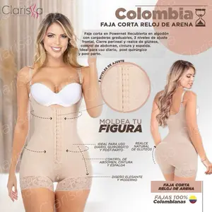 Faja Colombia Cocoa Negra Womenswear Shapewear Comfort Basic Minimalista Vneck