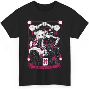 Toilet Bound Hanako kun New Anime T-Shirt Merch Casual Short Sleeved T Shirt Anime graphic lover t-shirt graphic  Gift for Birthday Christmas Valentine's Day