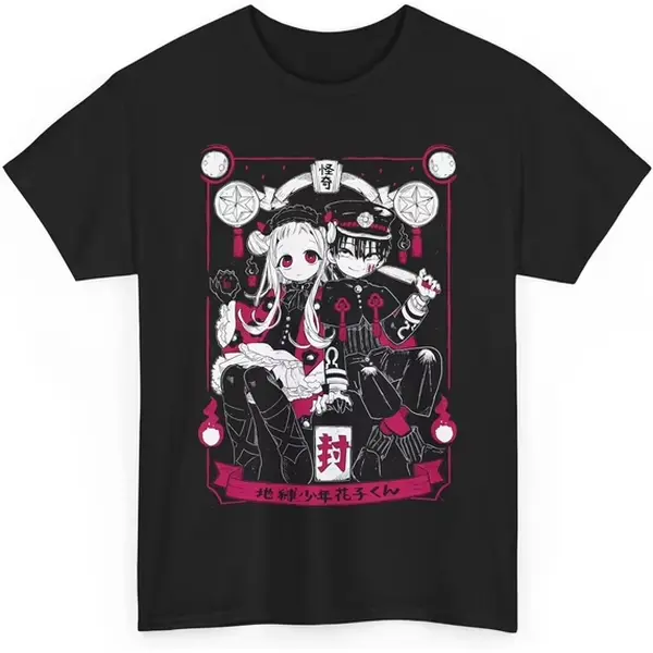 Toilet Bound Hanako kun New Anime T-Shirt Merch Casual Short Sleeved T Shirt Anime graphic lover t-shirt graphic  Gift for Birthday Christmas Valentine's Day