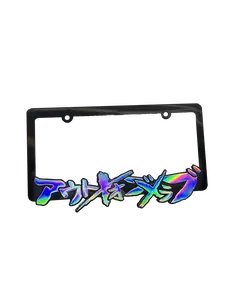 OXL "Thrashed!" Plate Frame (Holographic)