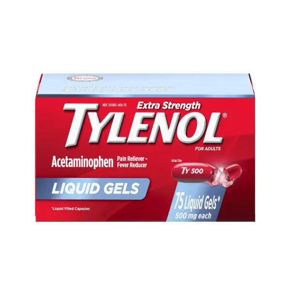TYLENOL® Extra Strength Liquid Gels 75ct