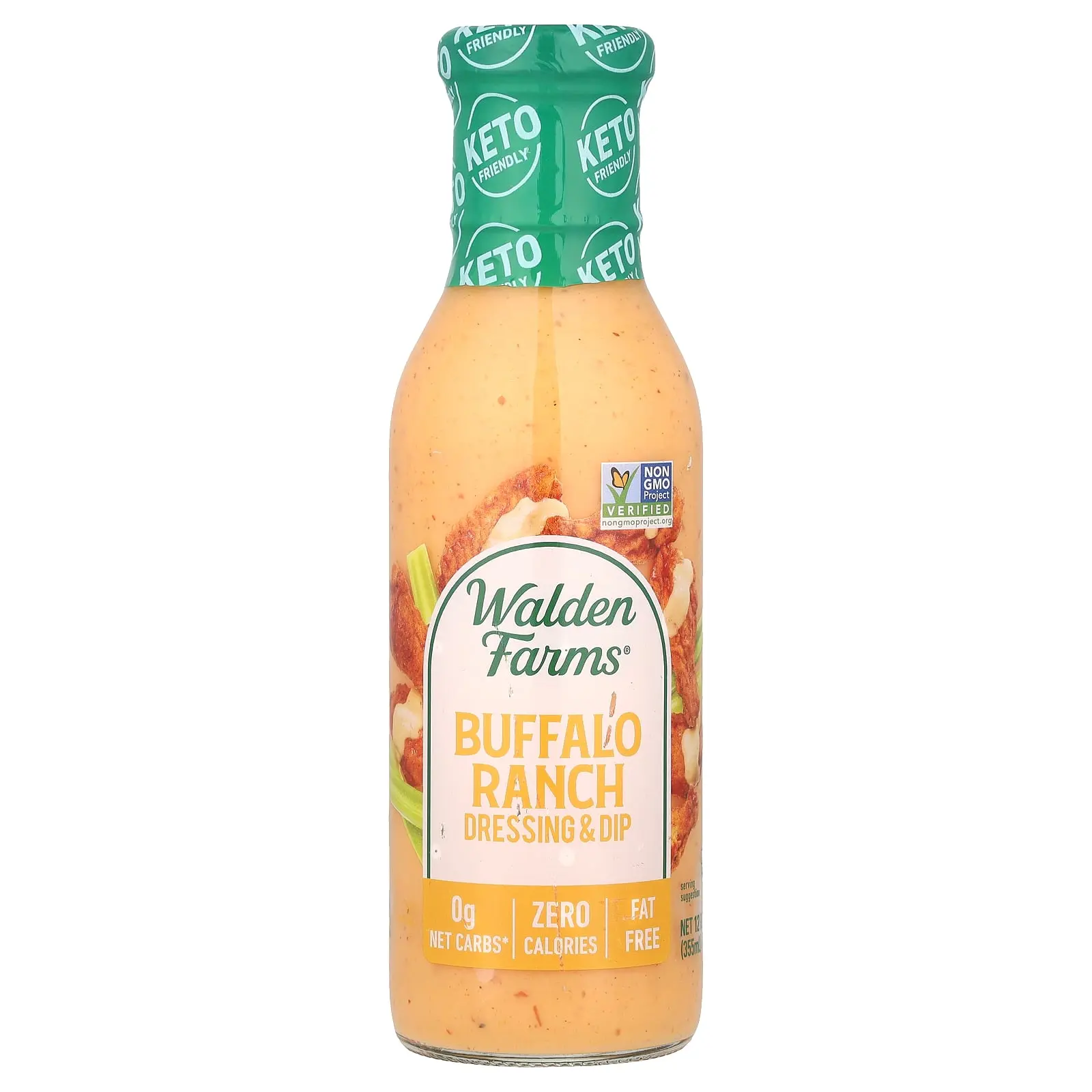 Walden Farms Buffalo Ranch Dressing & Dip, 12 fl oz (355 ml)