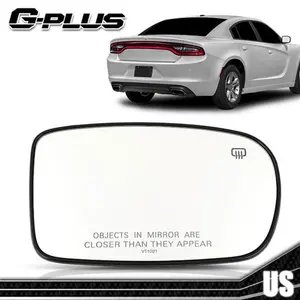 Fit For 11-21 Chrysler 200 300 Dodge Charger Mirror Glass Heated Right Side