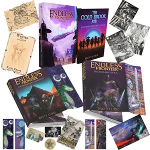 Endless Frontier Treasure Hunter's Bundle - Complete Series Collection - Fantasy Adventure Science Fiction Special Edition - Signed Hardcover & Paperback - Includes Folktales, The Cold Brook Job, The Hunter and the Knight & Blood and Soul